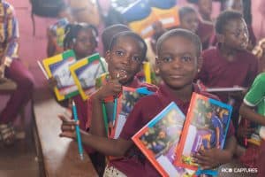 Read more about the article Spring-UP Global Network donates school supplies to Great James Academy