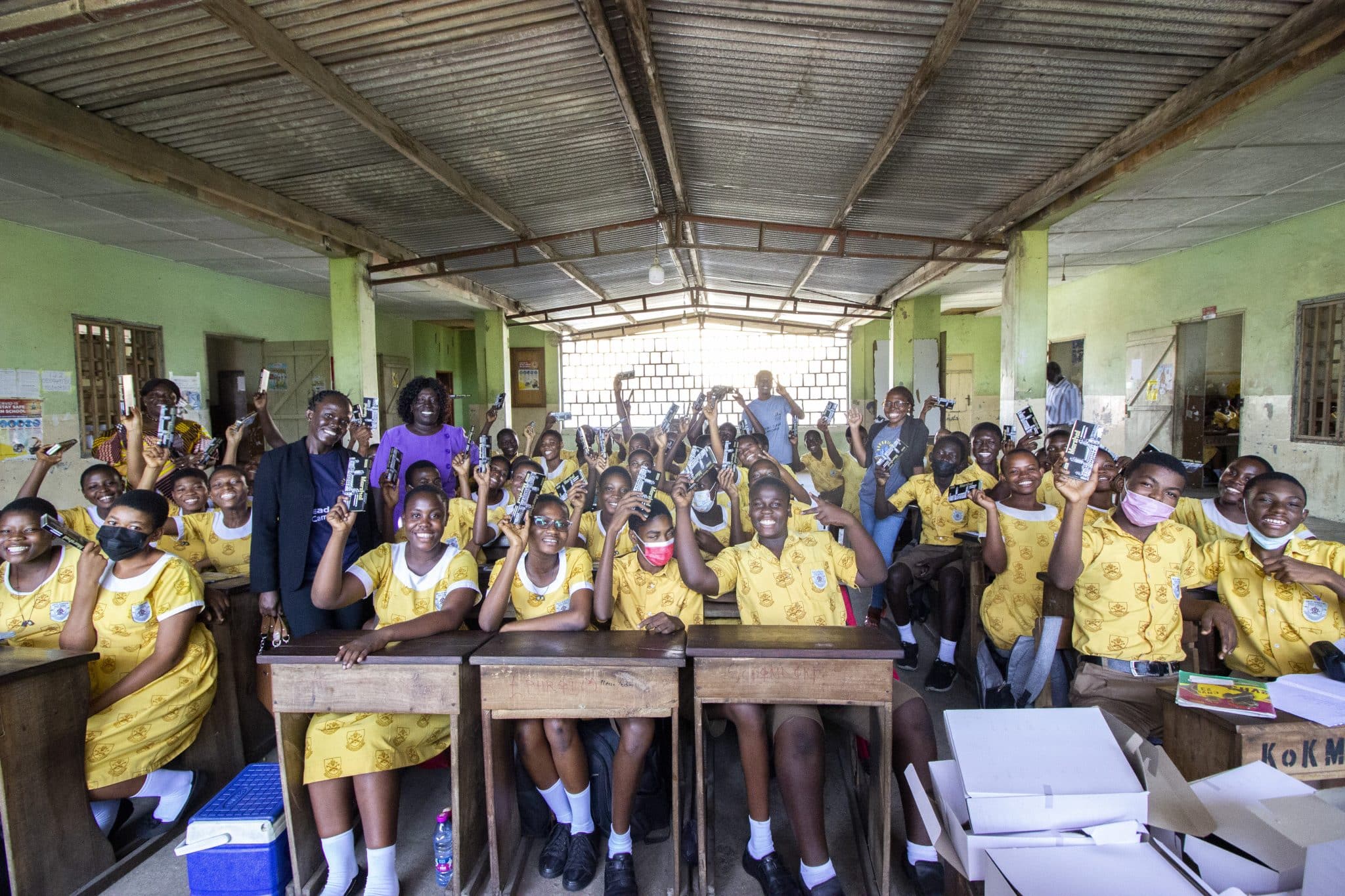 You are currently viewing BECE 2022; SUGN donates to 3 schools in Osu