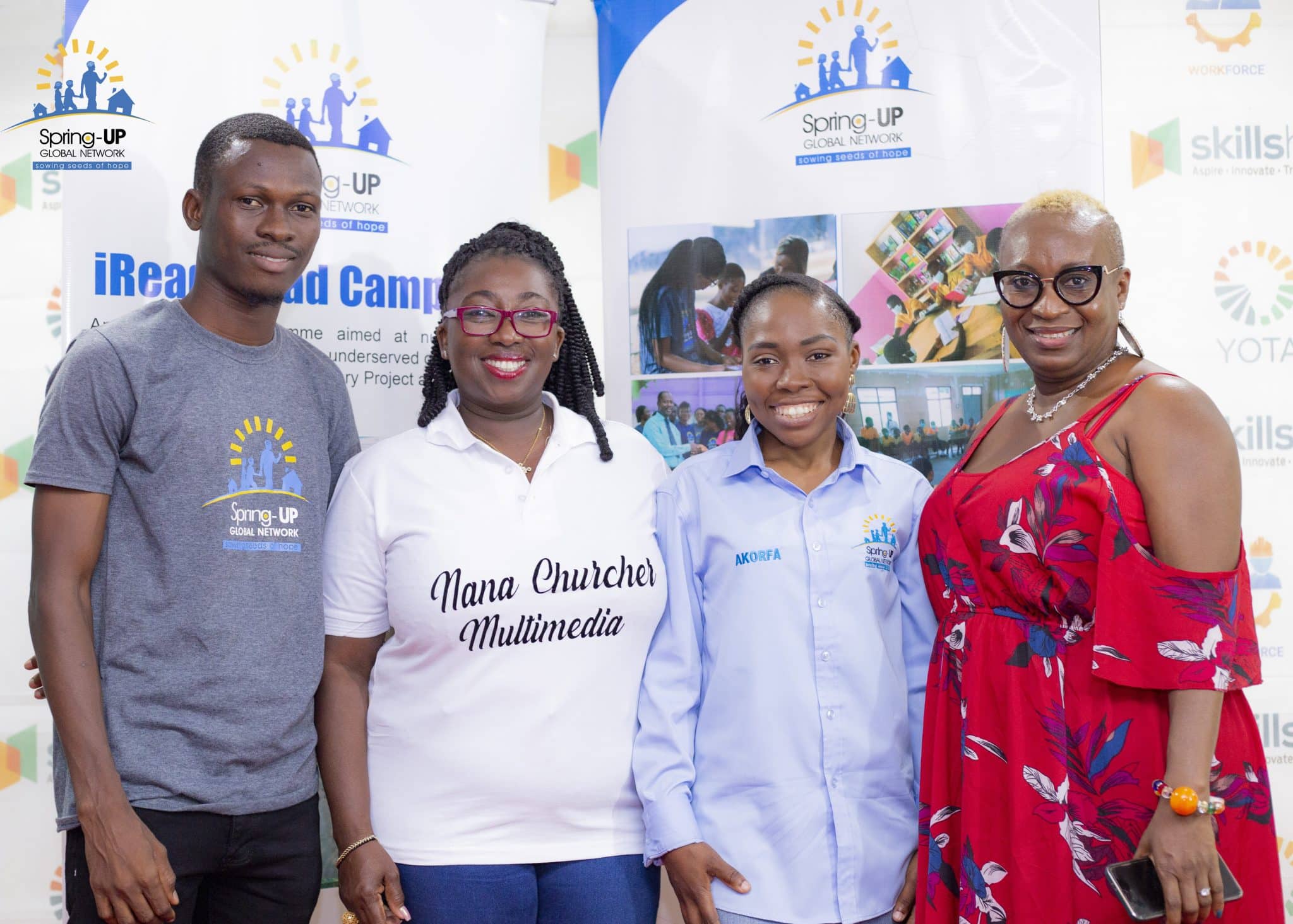 Read more about the article Nana Churcher Multimedia and Spring-UP Global Network Partner to Provide Mentoring and Career Guidance to Children